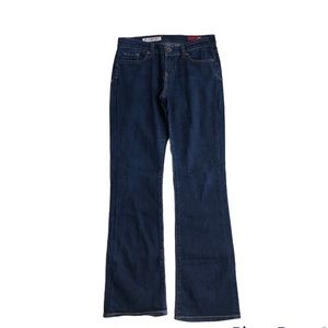 Express X2 Curvy Regular Rise Bootcut Jeans-Sz 2 Long